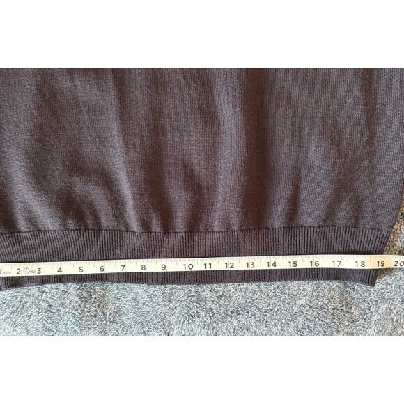 Duluth Trading Wool Torpedoman’s Sweater Mens LG Blue Shawl Collar 2-Button EUC - Picture 11 of 14